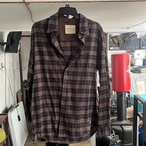 Vintage Striped Flannel